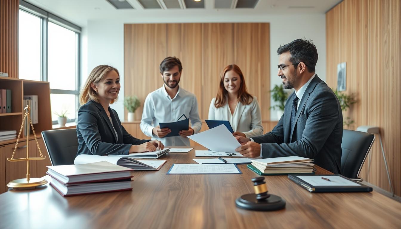 Business contract documents